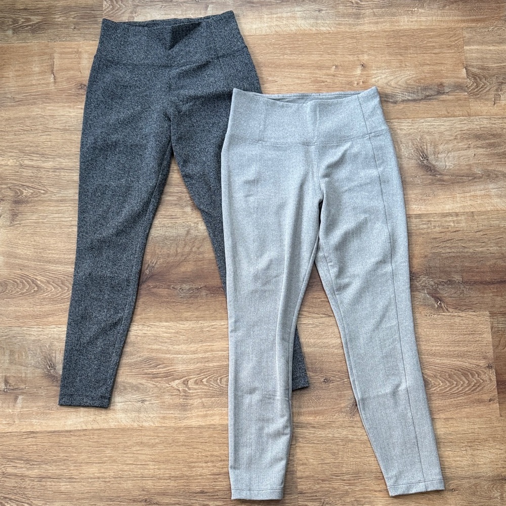 Athleta Delancey Herringbone Leggings Bundle